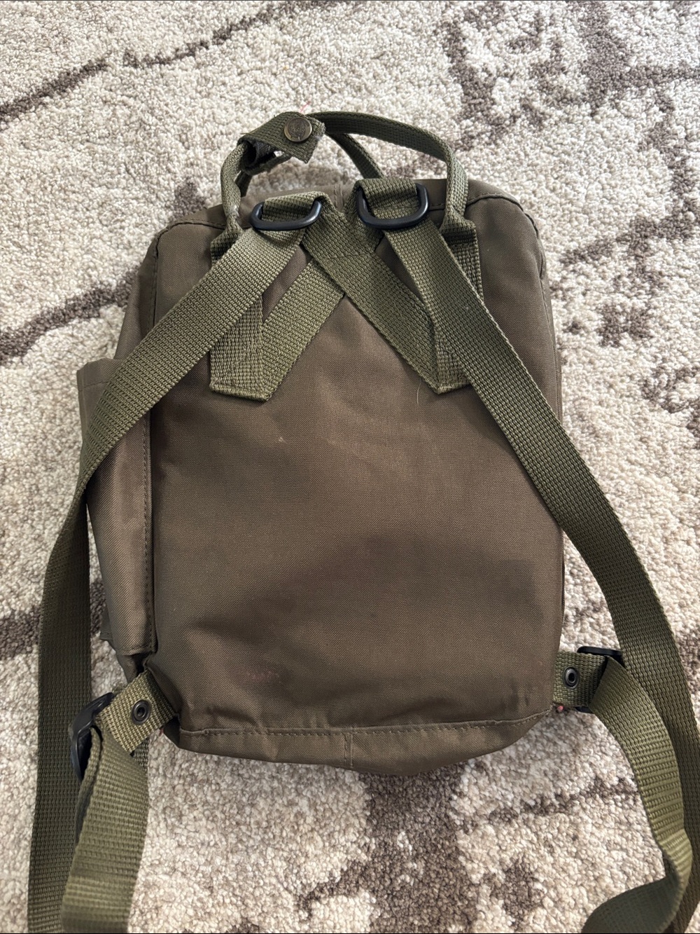 Fjällräven Kånken Green Mini Backpack - Picture 5 of 9